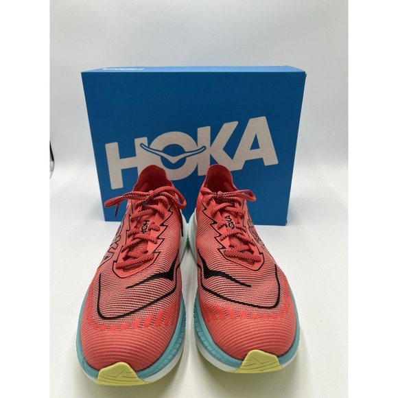 Hoka Men\'s Mach X 2 Size 9.5D New Red White 1155119/GFRT main image 5